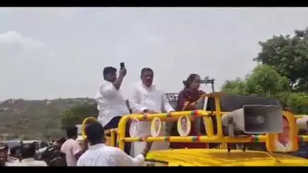 పాణ్యం సిమెంట్ ఫ్యాక్టరీ పునఃప్రారంభోత్సవ కార్యక్రమంలో పాల్గొన్న ఎంపీ బైరెడ్డి, ఎమ్మెల్యే కోట్ల జయసూర్య