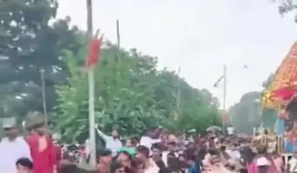चास: सेक्टर 4 से जगन्नाथ रथयात्रा शुरू, हजारों श्रद्धालु हुए शामिल