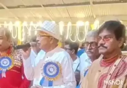 বালি-জগাছা: হাওড়ার উত্তর খুরুট বারোয়ারি ক্লাবের ৮৬ তম বর্ষের দুর্গাপুজোর খুঁটিপূজো অনুষ্ঠান উপস্থিত মন্ত্রী