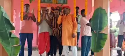 इचाक: जलौँध के शिव मंदिर में 24 घंटे का अखंड हरि संकीर्तन शुरू