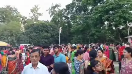 গোয়ালপোখর ২: চাকুলিয়া থানার রামকৃষ্ণপুর এলাকায় রথযাত্রা উপলক্ষে মেলার আয়োজন