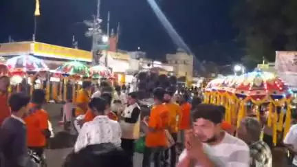 बरही: बरही नगर में भगवान जगन्नाथ की शोभायात्रा धूमधाम से निकाली गई, जगह-जगह हुआ भव्य स्वागत