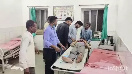 डूंगरपुर: सड़क हादसे में बाइक सवार व्यक्ति घायल, जिला अस्पताल में इलाज जारी
