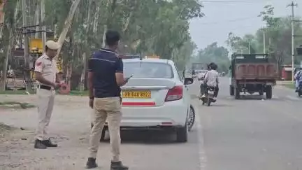 नूह: दिल्ली-मुंबई एक्सप्रेसवे पर जनवरी से जून 2025 तक ओवर स्पीड के 49231 चालान: नूह डीसी