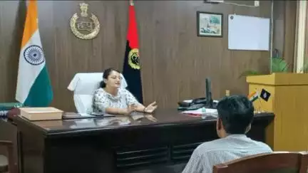 नारनौल: जिला पुलिस अधीक्षक ने पेट्रोल पंप और मेडिकल स्टोर संचालकों की बैठक ली