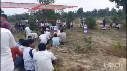 गोरेगाव: ग्रामपंचायत डव्वाचा अभिनव उपक्रम, एका मिनिटात 1000 वृक्षाची लागवड