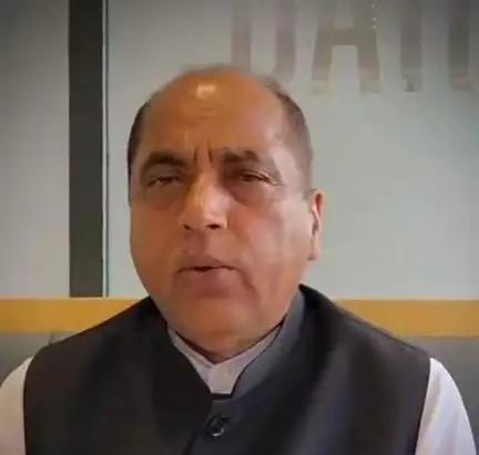 शिमला शहरी: मुख्यमंत्री पर नेता प्रतिपक्ष जयराम ठाकुर ने लगाया आरोप, कहा- शराब बेचने की जिद निगमों को घाटे में धकेल रही है