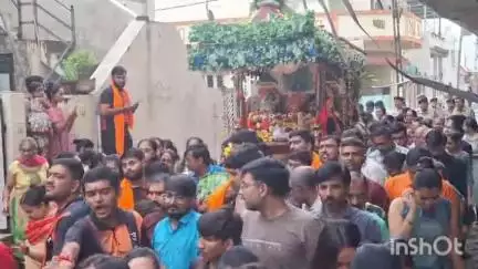 કેશોદ: શહેરના મુખ્ય માર્ગો પર ભગવાન જગન્નાથજીની રથયાત્રા યોજાઈ.