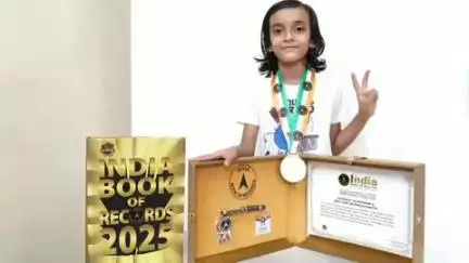 बाड़मेर: जिले की ध्विजा तिवारी ने इंडिया बुक ऑफ रिकॉर्ड में दर्ज कराया नाम, रोलर स्केट्स के हाई जम्प में बनाया रिकॉर्ड