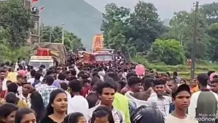 ଲକ୍ଷ୍ମୀପୁର: ଜନ ସମୁଦ୍ର ପାଲଟିଲା ଦଶମନ୍ତପୁର ଚନ୍ଦନ ଶ୍ରୀକ୍ଷେତ୍ର ରଥ ଯାତ୍ରା