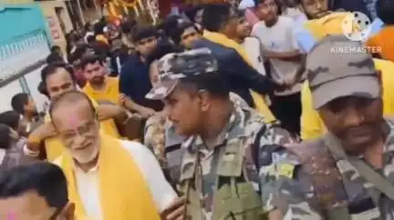 बुंडू: बुंडू में निकाली गई रथ यात्रा, विधायक भी हुए शामिल