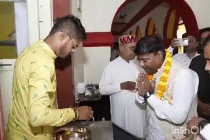 जगदलपुर: वन मंत्री केदार कश्यप ने जगदलपुर में जगन्नाथ मंदिर पहुंचकर पूजा अर्चना की, प्रदेशवासियों की सुख-समृद्धि की कामना की