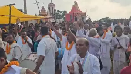 तोरपा: कोटेन्गसेरा से भगवान जगन्नाथ की रथयात्रा धूमधाम से निकाली गई