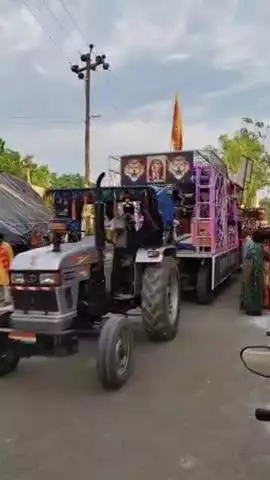 अमेठी: कस्बे में भगवान जगन्नाथ की भव्य रथयात्रा निकली, अमेठी के हजारों श्रद्धालु हुए शामिल