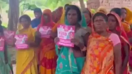 मझौलिया: राजाभार पंचायत में महिलाओं को 'माई बहन मान' योजना की जानकारी दी गई
