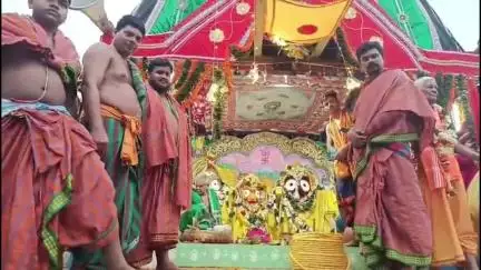 ବାଲିଗୁଡା: କୋଟଗଡ ରେ ମାହା ଆଡମ୍ବର ରେ ପାଳନ ହେଲା ରଥଯାତ୍ରା,