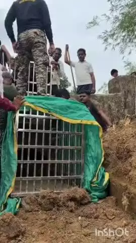 भंडारा: पाण्याच्या पाईपमध्ये अडकला बिबट ! डोंगरगाव ते रामपुरी पांदण रस्त्यावरील घटना