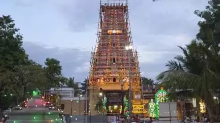 விருதுநகர்: ஸ்ரீ சொக்கநாத சுவாமி கோவில் கும்பாபிஷேகத்தை முன்னிட்டு திருக்கல்யாணம் ஏராளமான பக்தர்கள் சாமி தரிசனம்