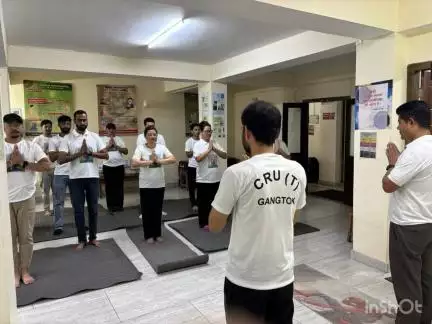 International Yoga Day 2025 celebration at CRUH, Gangtok on 21.06.2025.

#YogaForOneEarthOneHealth #IDY2025