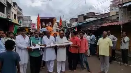रहली: भक्तिभाव से निकाली गई जगन्नाथ रथयात्रा, जय जगदीश के नारों से गूंजा नगर
