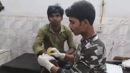 मधेपुरा: आजाद टोला में कुट्टी काटते समय मशीन में हाथ फंसने से मजदूर जख्मी