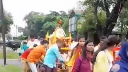 चंदनकियारी: भोजूडीह शिव मंदिर से निकली भगवान जगन्नाथ की भव्य रथ यात्रा, श्रद्धालुओं की उमड़ी भीड़