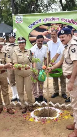 जयपुर: गृह रक्षा प्रशिक्षण केंद्र जयपुर में लगाए गए 200 पौधे