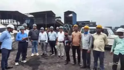 महासमुंद: जिला स्तरीय संयुक्त जांच टीम ने ग्राम खैरझिटी में करणी कृपा प्राइवेट लिमिटेड का निरीक्षण किया, नोटिस जारी किया गया