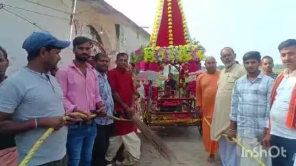 देवरी: देवरी प्रखंड के असको गांव में भव्य रथ यात्रा कार्यक्रम का आयोजन