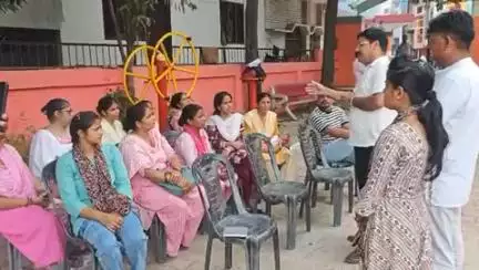 नगर निगम एआईआईएलएसजी की IEC टीम के द्वारा वार्ड 07 नया गांव के संत गाडगे पार्क में स्वच्छ वातावरण प्रोत्साहन समिति की बैठक आयोजित की गई।