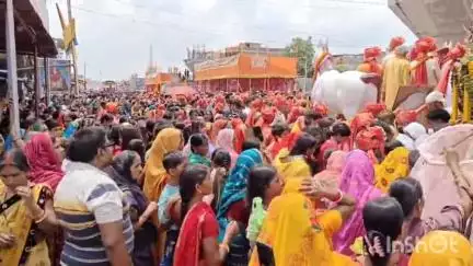 रामगढ़: रामगढ़ कैथा स्थित जगन्नाथ रथयात्रा में सांसद मनीष जायसवाल और विधायक ममता देवी शामिल हुए