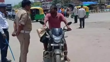 मुगलसराय: चंदौली में यातायात पुलिस ने चलाया बड़ा अभियान, कुल 192 वाहनों का चालान किया