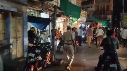 पाली: पुलिस सुरक्षा के साथ धान मंडी से भगवान जगन्नाथ की रथ यात्रा बड़ी धूमधाम के साथ निकाली गई