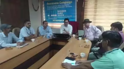 हमीरपुर: जिला उद्योग केंद्र में मनाया गया अंतर्राष्ट्रीय सूक्ष्म, लघु और मध्यम उद्यम दिवस, उद्यमियों को स्वरोजगार की जानकारी दी गई