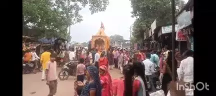 बेमेतरा: नवागढ़ में निकाली गई जगन्नाथ रथयात्रा, जनप्रतिनिधि सहित बड़ी संख्या में आसपास के लोग हुए शामिल