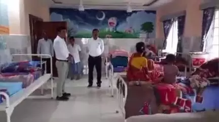 रायडीह: वीडियो ने सामुदायिक स्वास्थ्य केंद्र रायडीह का औचक निरीक्षण किया