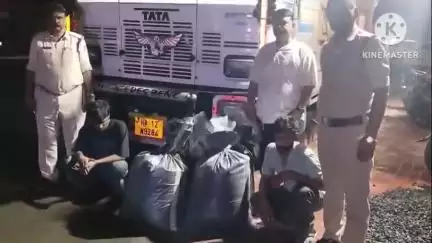 जीरन: जीरन पुलिस ने ट्रक से 100 किलो डोडाचूरा किया जब्त, 2 तस्कर गिरफ्तार