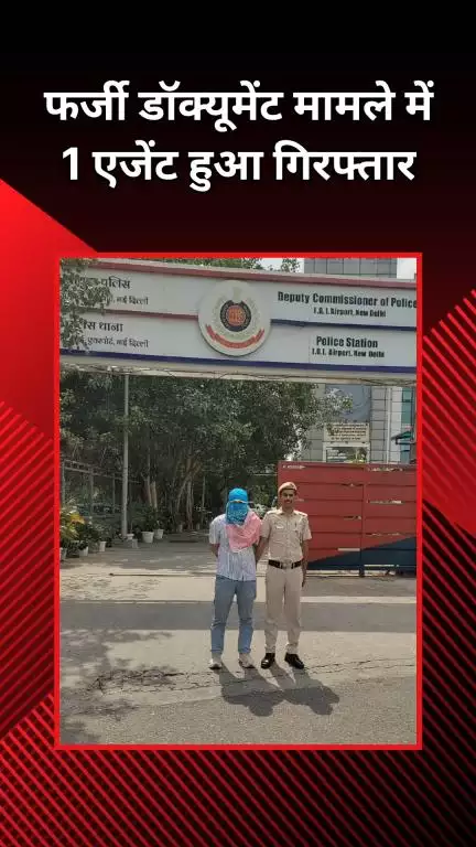 द्वारका: IGI एयरपोर्ट: हरियाणा से एक एजेंट गिरफ्तार, फर्जी वीजा बनाने का आरोप