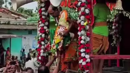 बंदगांव: कराईकेला में प्रभु जगन्नाथ की रथ यात्रा धूमधाम से निकाली गई, उमड़ी श्रद्धालुओं की भीड़