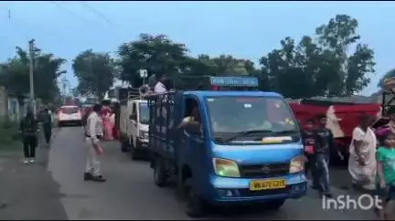 শালতোড়া: শালতোড়া ইসকন মন্দির এর তরফে রথযাত্রা উৎসব অনুষ্ঠান অনুষ্ঠিত হল শালতোড়ায়
