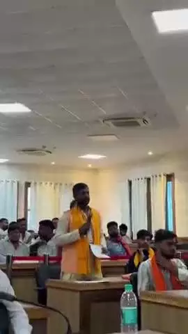 आज गोरखपुर में युवा मोर्चा द्वारा आयोजित Mock parliament युवा संसद कार्यक्रम में शामिल होकर अपनी बातों को रखा