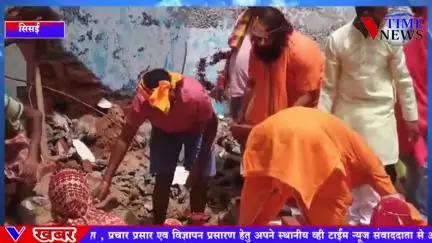 भदौली कुदरा दुर्गा पूजा मंदिर का नव निर्माण के लिए हुआ भूमि पूजन, बनेगा भव्य विशालकाय मंदिर।