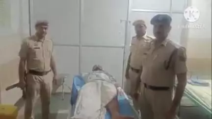खरखौदा: बरोणा गांव के पास पुलिस और बदमाश के बीच मुठभेड़, बदमाश रवि उर्फ लंबा गिरफ्तार