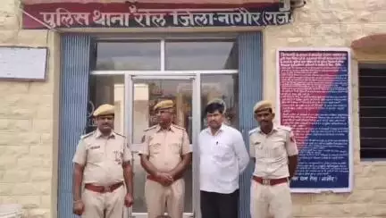 #PS रोल- हत्या के प्रकरण में त्वरित कार्यवाही करते हुए 24 घंटे के भीतर नामजद आरोपी दुर्गाराम को किया #गिरफ्तार।