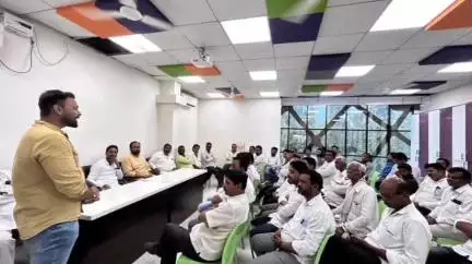 चिखली: चिखली शहर व तालुका काँग्रेस प्रमुखांची नियुक्ती व सत्कार समारंभ संपन्न