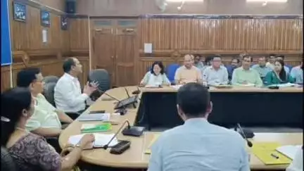 चम्पावत: त्रिस्तरीय पंचायत सामान्य निर्वाचन 2025 की तैयारियों को लेकर नोडल, सहायक नोडल, रिटर्निंग ऑफिसर व एआरओ की समन्वय बैठक हुई