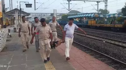 मधुपुर: मधुपुर में ट्रेन पर चढ़ते समय प्लेटफार्म से गिरकर एक व्यक्ति घायल, रेलवे अस्पताल में भर्ती
