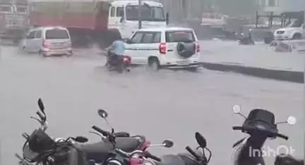 रॉबर्ट्सगंज: जिले में 2 घंटे की बारिश में डूब गया भूपेश चौबे, रूबी प्रसाद और छोटेलाल खरवार का विकास