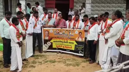 ಸಿಂಧನೂರು: ಮನೆಗಳೆಲ್ಲಾ ಭ್ರಷ್ಟರ ಪಾಲು ಬಡವರೆಲ್ಲ ಬೀದಿ ಪಾಲು ಕಾಂಗ್ರೆಸ್ ಹಗರಣದ ವಿರುದ್ಧ ಬಿಜೆಪಿ ಬೃಹತ್ ಪ್ರತಿಭಟನೆ