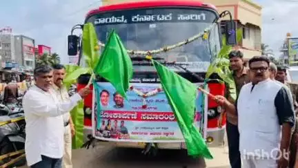 ರಾಣೇಬೆನ್ನೂರು: ರಾಣೆಬೆನ್ನೂರು ಬಸ್ ನಿಲ್ದಾಣದಲ್ಲಿ ನೂತನ ಬಸ್ಸುಗಳಿಗೆ ಶಾಸಕ ಪ್ರಕಾಶ ಕೋಳಿವಾಡ ಚಾಲನೆ; ಪ್ರಯಾಣಿಕರ ಸದ್ಬಳಕೆ ಮಾಡಿಕೊಳ್ಳಲು ಸಲಹೆ